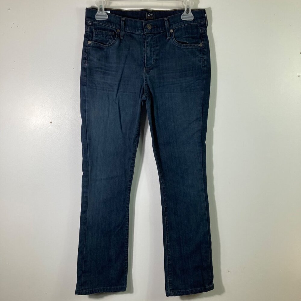Womens Citizens of Humanity Amber Medium Rise Bootcut Jeans Dark Wash 27‎